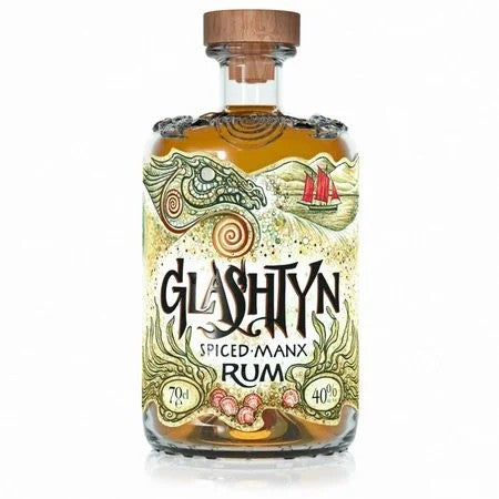 GlashtynSpicedManxRum70cl(40%ABV)