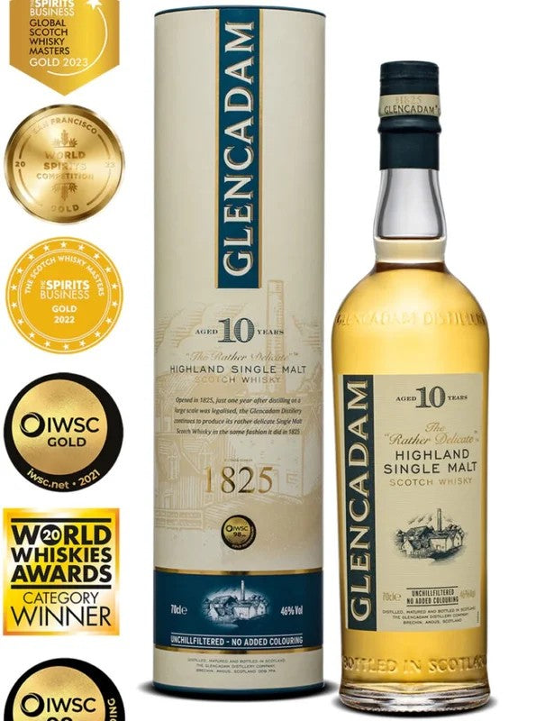 Glencadam10Years70cl.46%