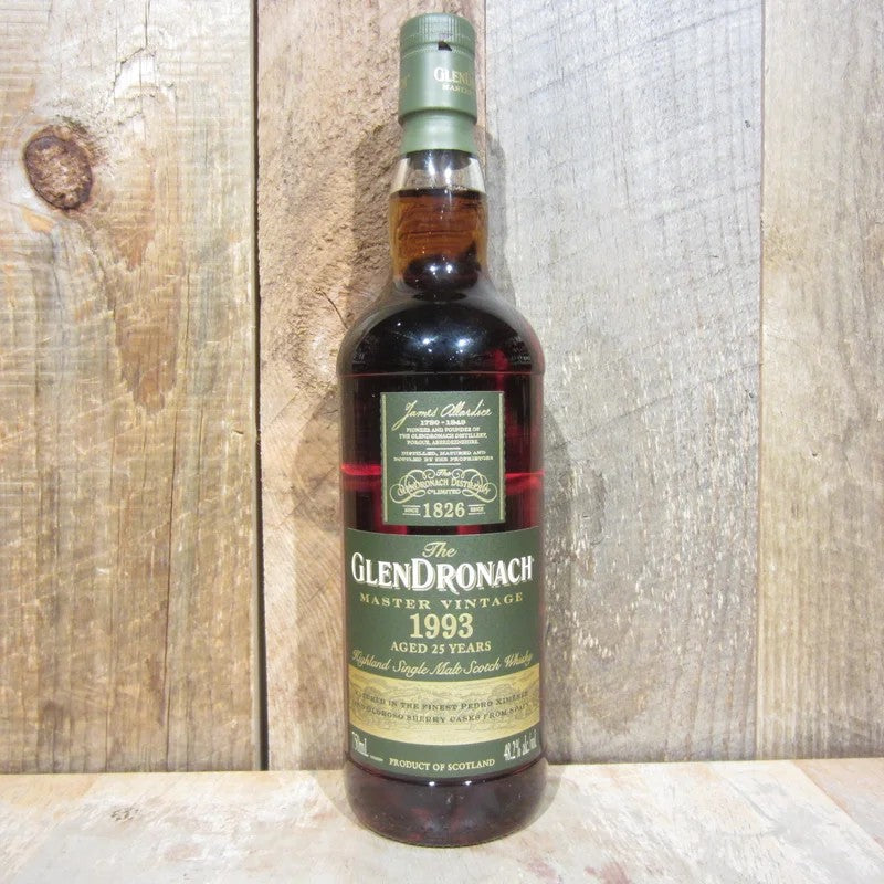 Glendronach25YearMasterVintage1993750ml
