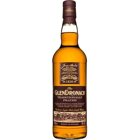GlenDronachTraditionallyPeatedSingleMaltWhisky43%(70cl)