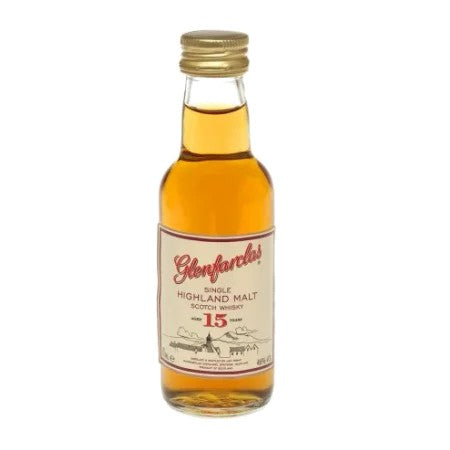 Glenfarclas15yoSingleMaltScotchMiniature5clBottle