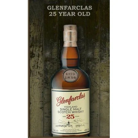 Glenfarclas25YearOldWhisky70cl(43%ABV)