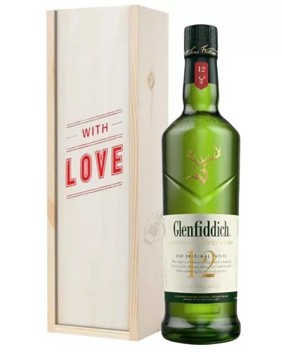 Glenfiddich12YearOldSingleMaltWhiskyValentinesDayGift