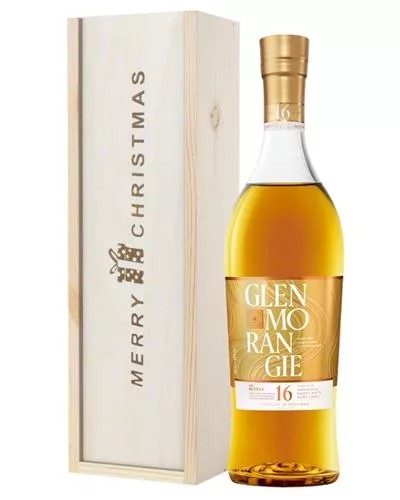 GlenmorangieNectarDorMaltWhiskyChristmasGiftInWoodenBox