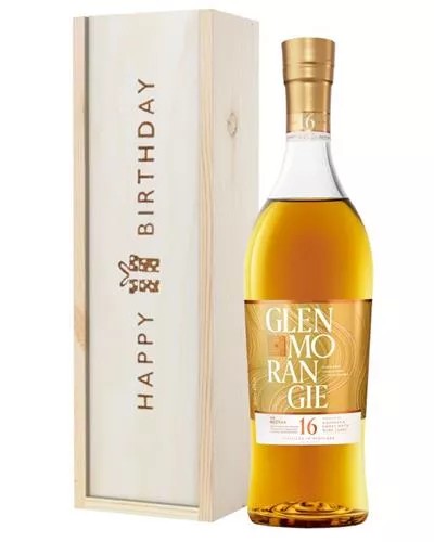 GlenmorangieNectarDorMaltWhiskyBirthdayGiftInWoodenBox
