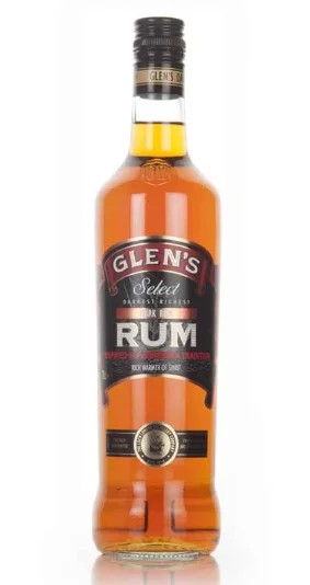 GlennsDarkRum70cl