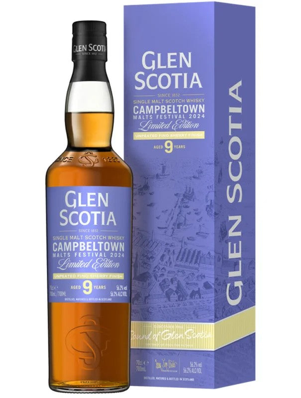 GlenScotia–9YearsCampbeltownMaltsFestival2024Ltd.Ed.70cl.56,2%