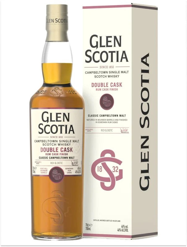 GlenScotia–DoubleCaskRumCaskFinish70cl.46%