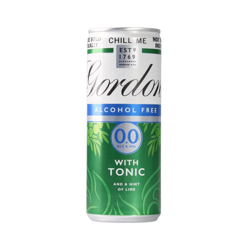 Gordon’sLondonDryAlcoholFreeGinandTonic
