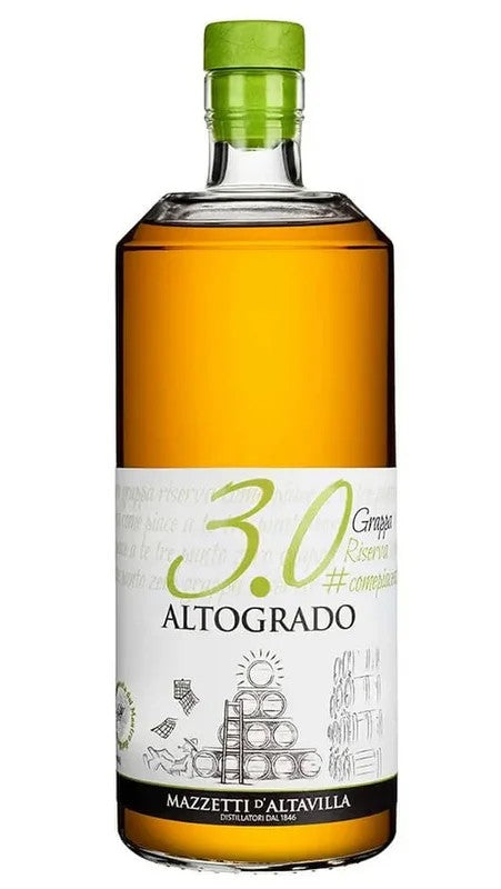 GrappaAltoGrado3.0Riserva70cl–Mazzetti