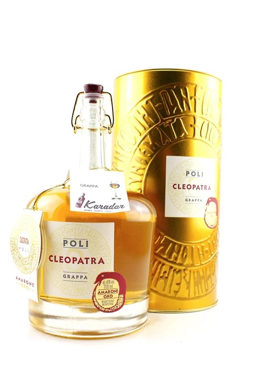 GrappaAmaroneOroCleopatrawithcan40%vol.PoliJacopo1898Distillery