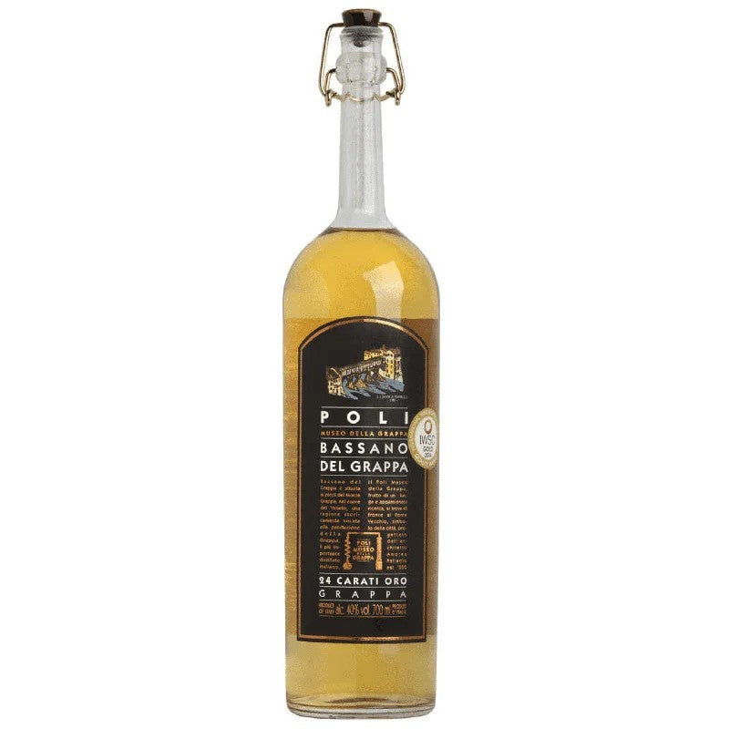 GrappaBassano24CaratJacopoPoli(0.7L,40%Vol.)
