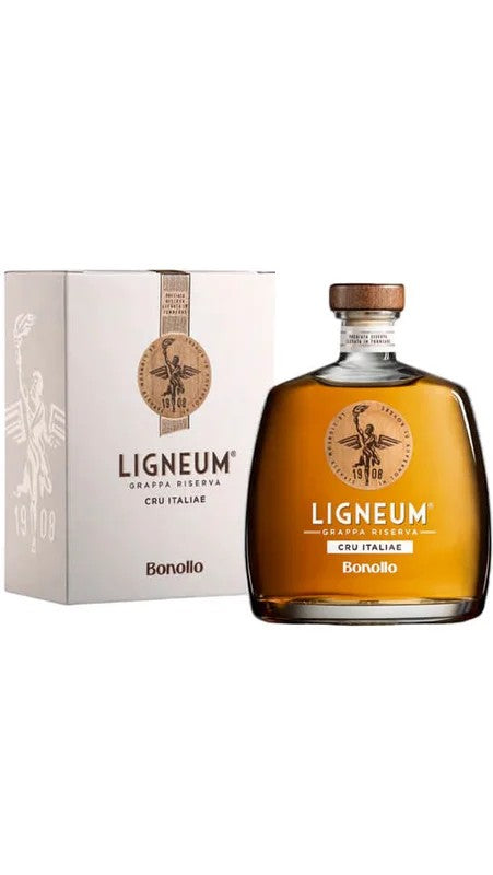 GrappaLigneumCruItaliaeRiservaTonneaux70cl–Bonollo