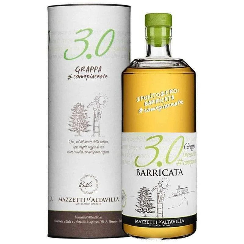 GRAPPAMAZZETTID’ALTAVILLA3.0BARRICATA(70CL,40.0%Vol.)–Box