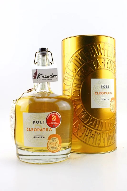GrappaMoscatoOroCleopatrawithcan40%vol.PoliJacopo1898Distillery