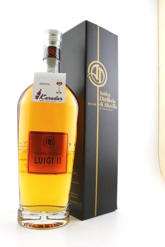 GrappaRiserva10YLuigiII45%vol.AltavillaDistillery