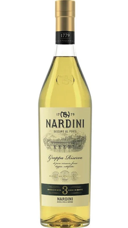 GrappaRiserva3AnniInBotte100cl–Nardini