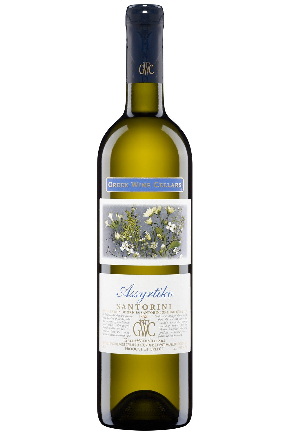 GreekWineCellarsAssyrtikoSantorini75cl