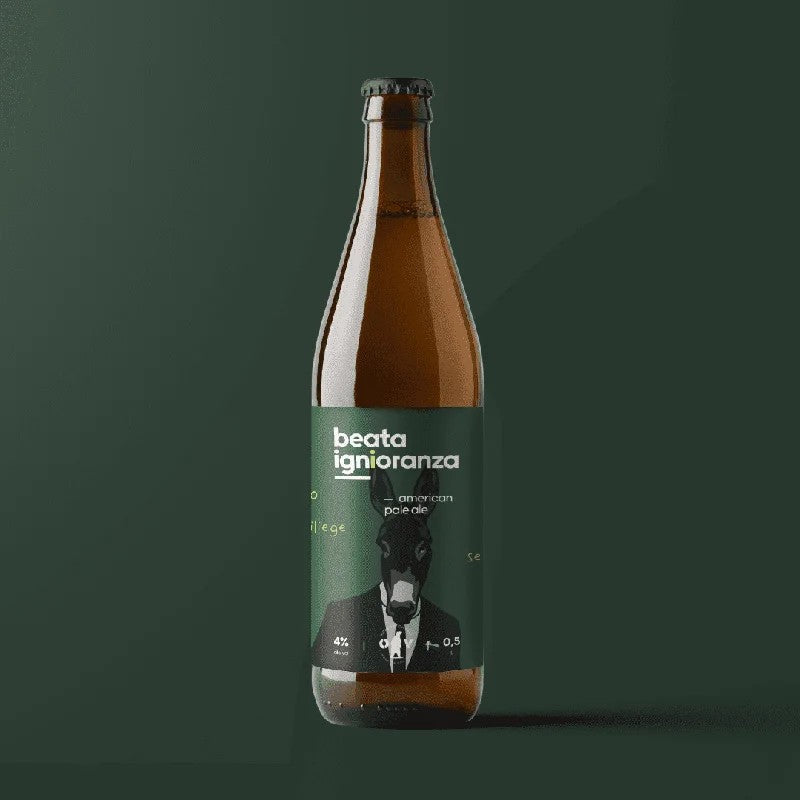 GREENBEARBEER–BeataIgnIoranzaAmericanPaleAle(50CL,4%Vol.)