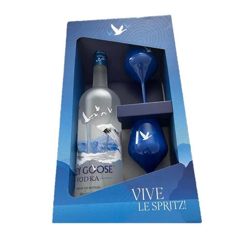 GreyGooseVodkaMagnumWithBlue2Cups(1.75Ltr)