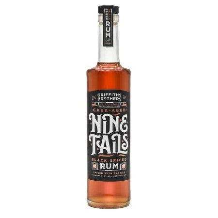 GriffithsBrothersNineTailsBlackSpicedRum(70cl)42%