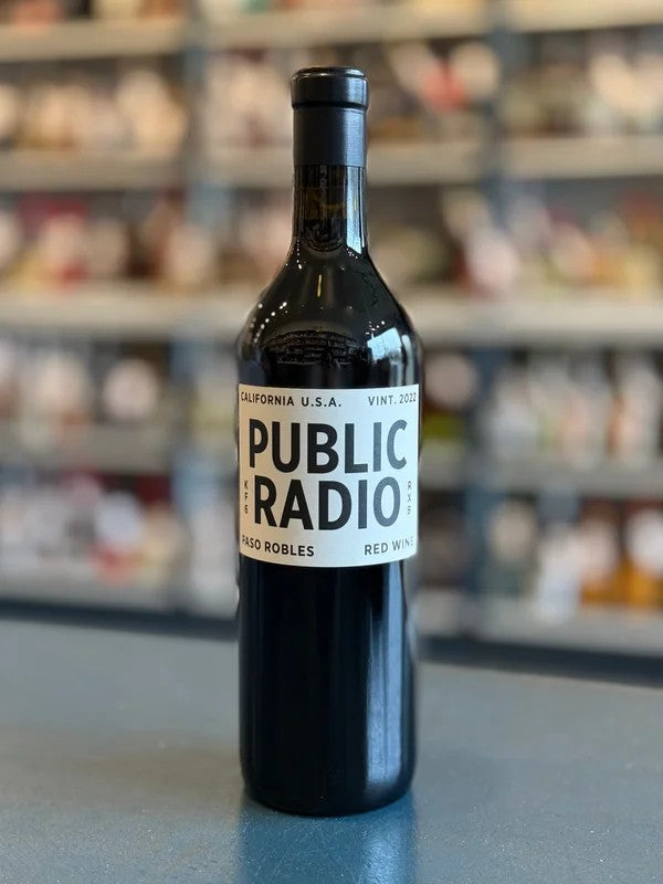 GROUNDEDWINECOMPANY‘PUBLICRADIO’REDBLEND,CALIFORNIA2022