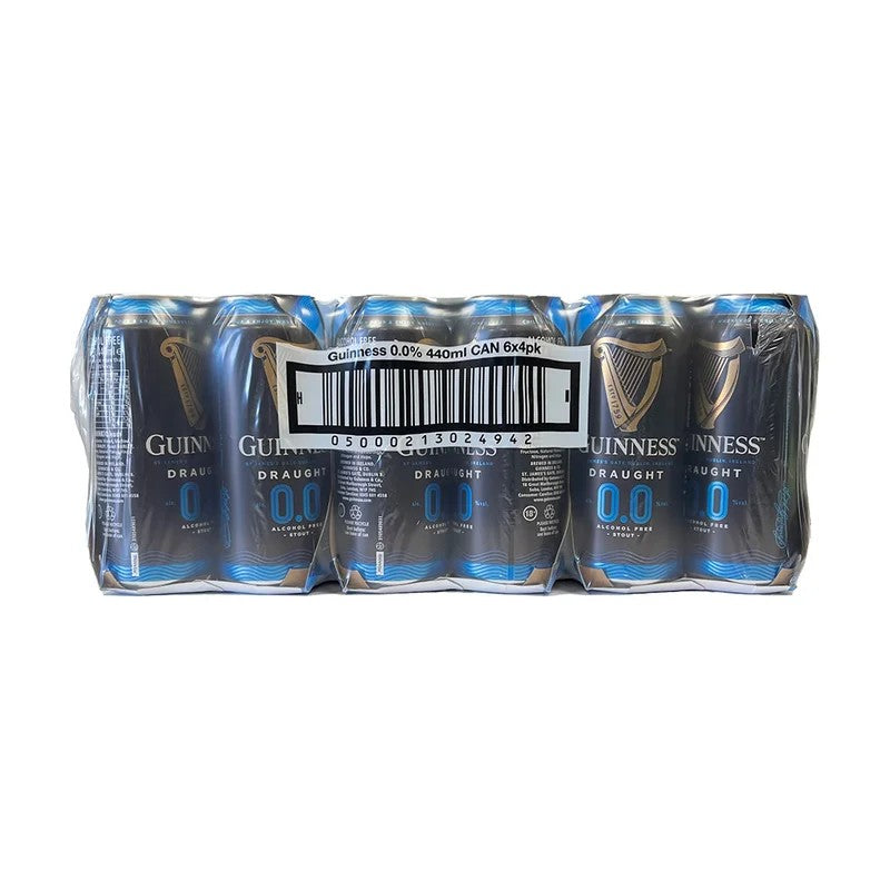 GuinnessDraughtAlcoholFree24x440mlCans