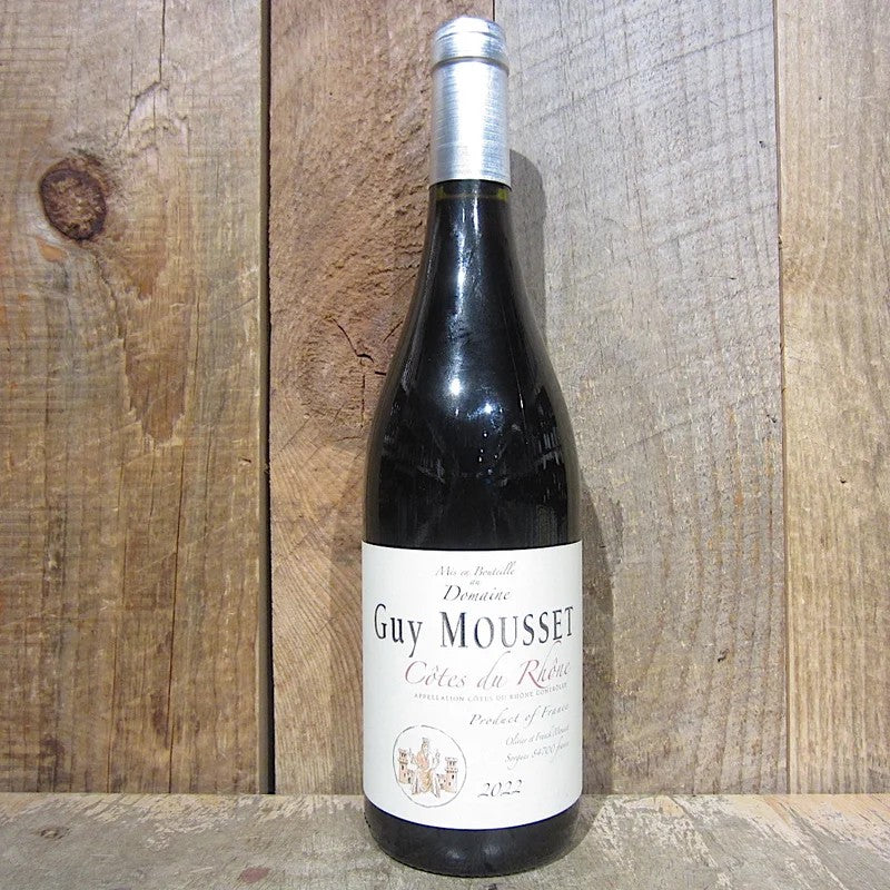 GuyMoussetCotesduRhoneRouge750ml