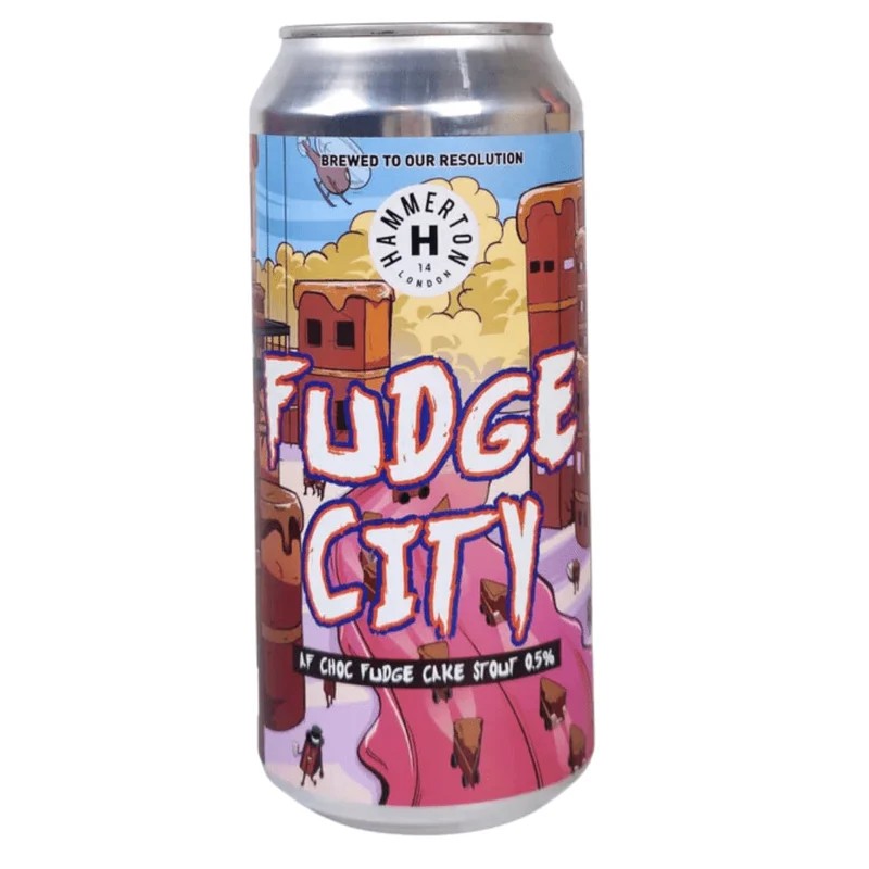 HammertonFudgeCityAF–Alcohol-FreeChocolateFudgeCakeStout