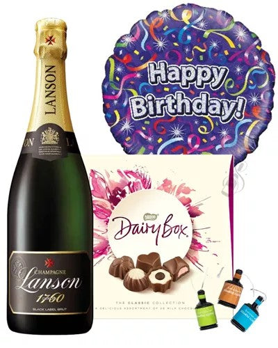 HappyBirthdayChampagneAndChocolatesGift