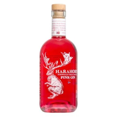 HarahornPinkGin50cl(38%ABV)