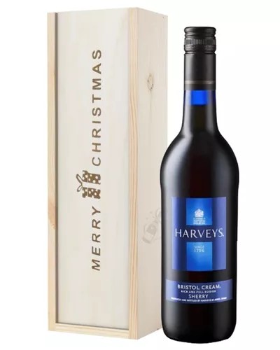 HarveysBristolCreamSherryChristmasGiftBox