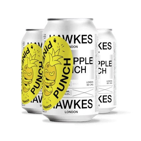 HawkesPineapplePunchCider4%ABV(330mlCan)