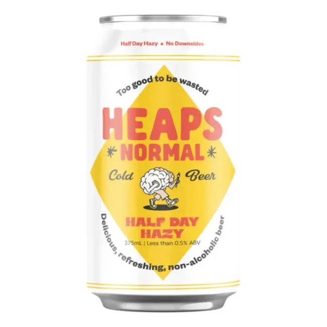 HeapsNormalHalfDay–NonAlcoholicHazyPaleAle