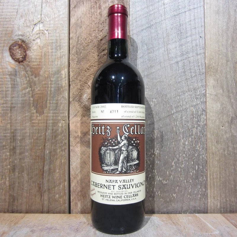 HeitzTrailsideCabernetSauvignon2002750ml