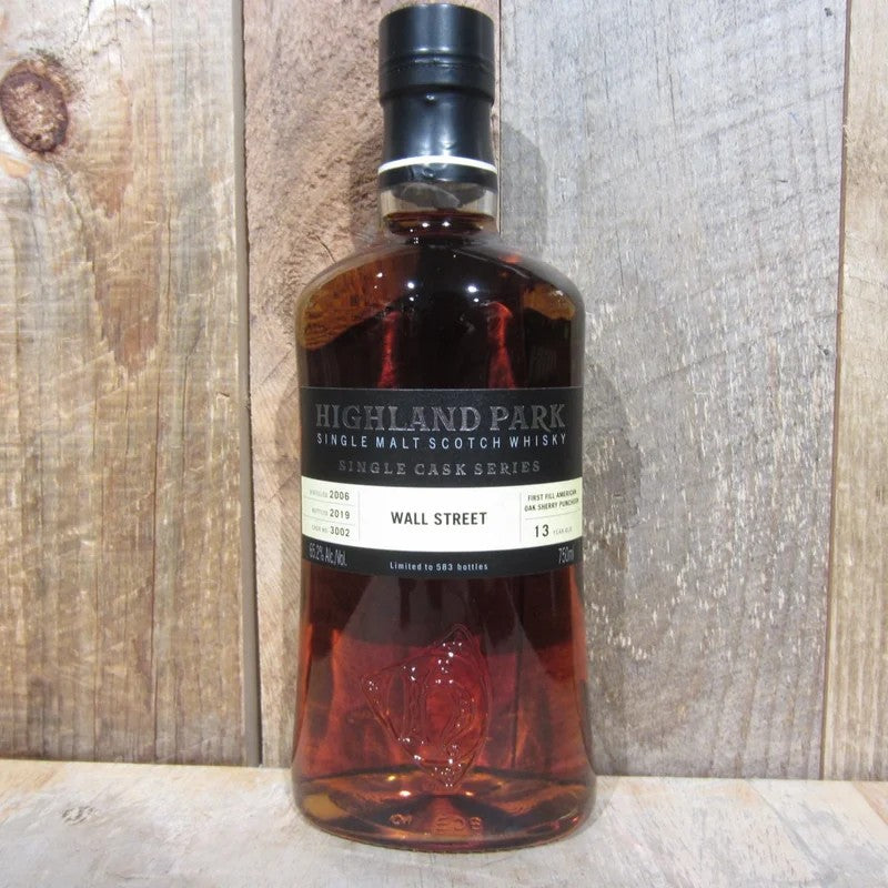 HighlandParkSingleCaskSeriesWallStreet13YearScotchWhisky750ml