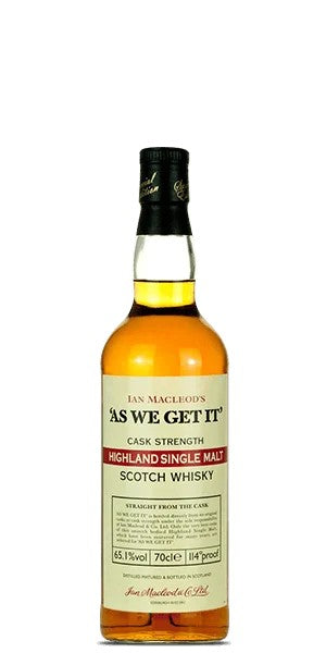 IanMacLeod’s“AsWeGetIt”HighlandSingleMalt(700mL)
