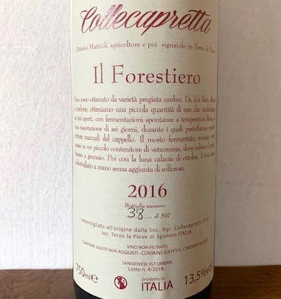 IlForestiero2019UmbriaIgt–Collecapretta