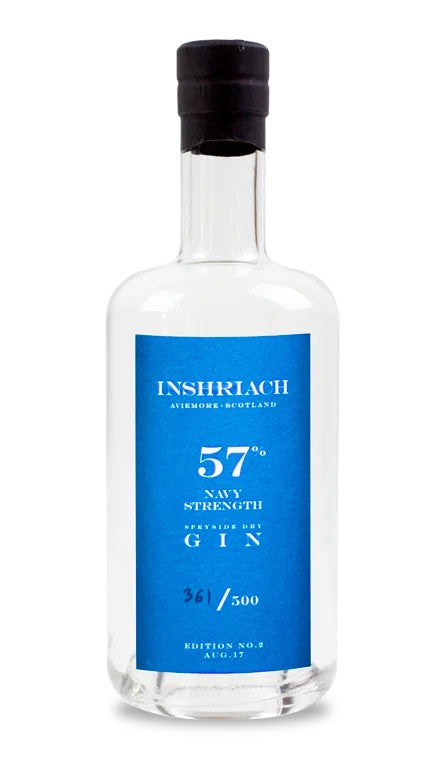 Inshriach57%NavyStrengthSpeysideDryGin