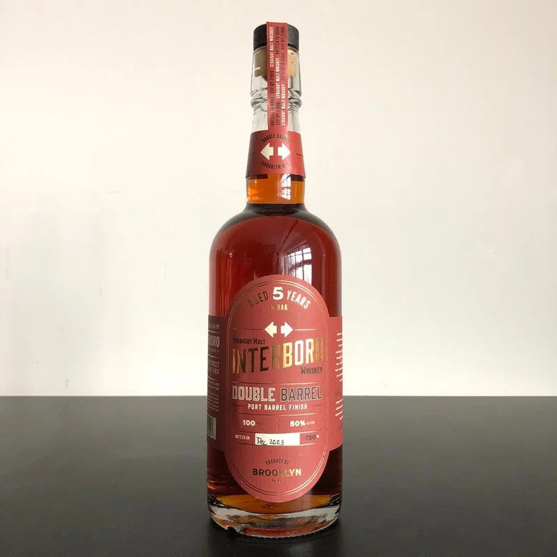 InterboroSpirits&Ales5YearsOldInOakDoubleBarrelPortFinishStraightMaltWhisky(RedLabel)