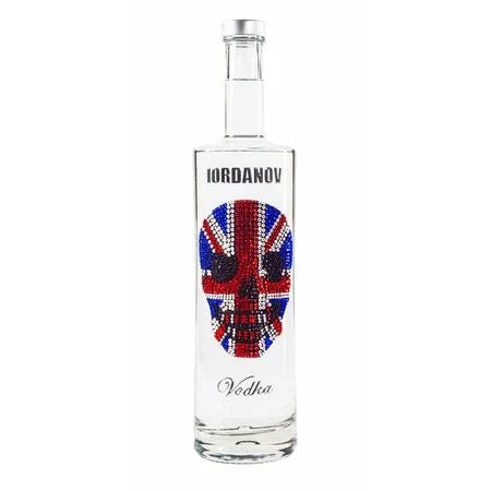 IordanovVodka–UnionJackSkull(70cl)40%