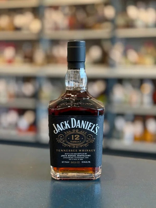 JACKDANIEL’S12YEARSOLDBATCH3TENNESSEEWHISKEY107PROOF