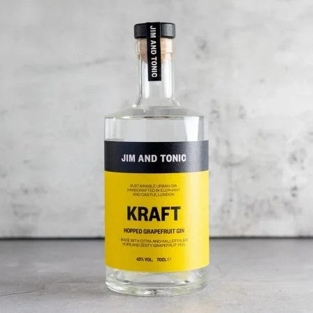 JimandTonicKraftHoppedGrapefruitGin(70cl)42%