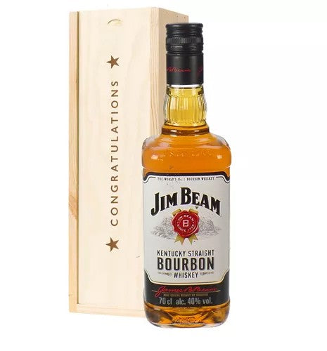 JimBeamKentuckyBourbonWhiskeyCongratulationsGiftInWoodenBox