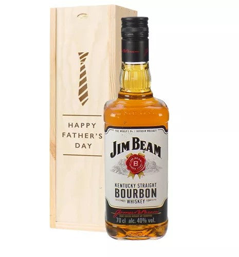 JimBeamKentuckyBourbonWhiskeyFathersDayGiftInWoodenBox