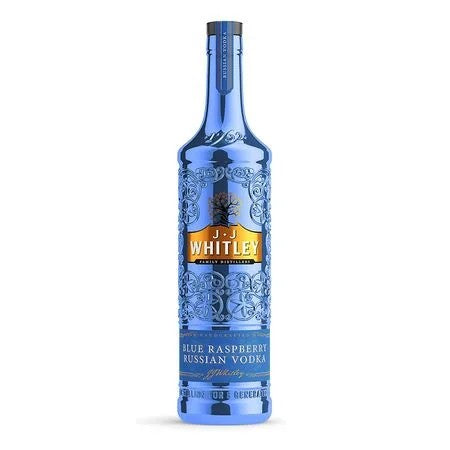 JJWhitleyBlueRaspberryRussianVodka38%ABV(70cl)