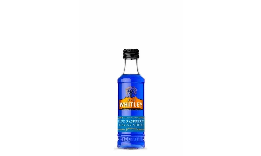 JJWhitleyRaspberryVodkaMiniature38%ABV(5cl)