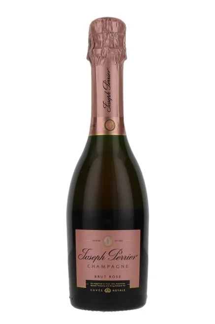 JosephPerrierCuveeRoyaleBrutRoseHalfBottle
