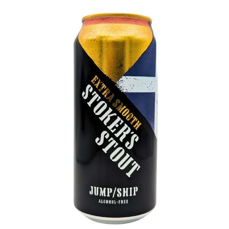 JumpShipStokersStoutExtraSmooth0.5%–AlcoholFreeNitroStout