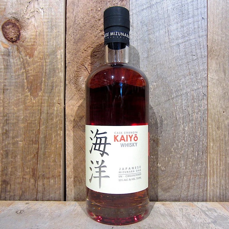 KaiyoMizunaraOakCaskStrengthJapaneseWhiskey750ml